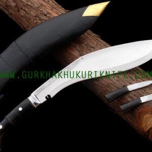 12” Bhojpure Panawala Khukuri Knife – Horn Handle