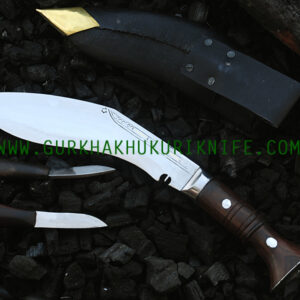 8” Bhojpure Panawala Khukuri Knife – Wooden Handle